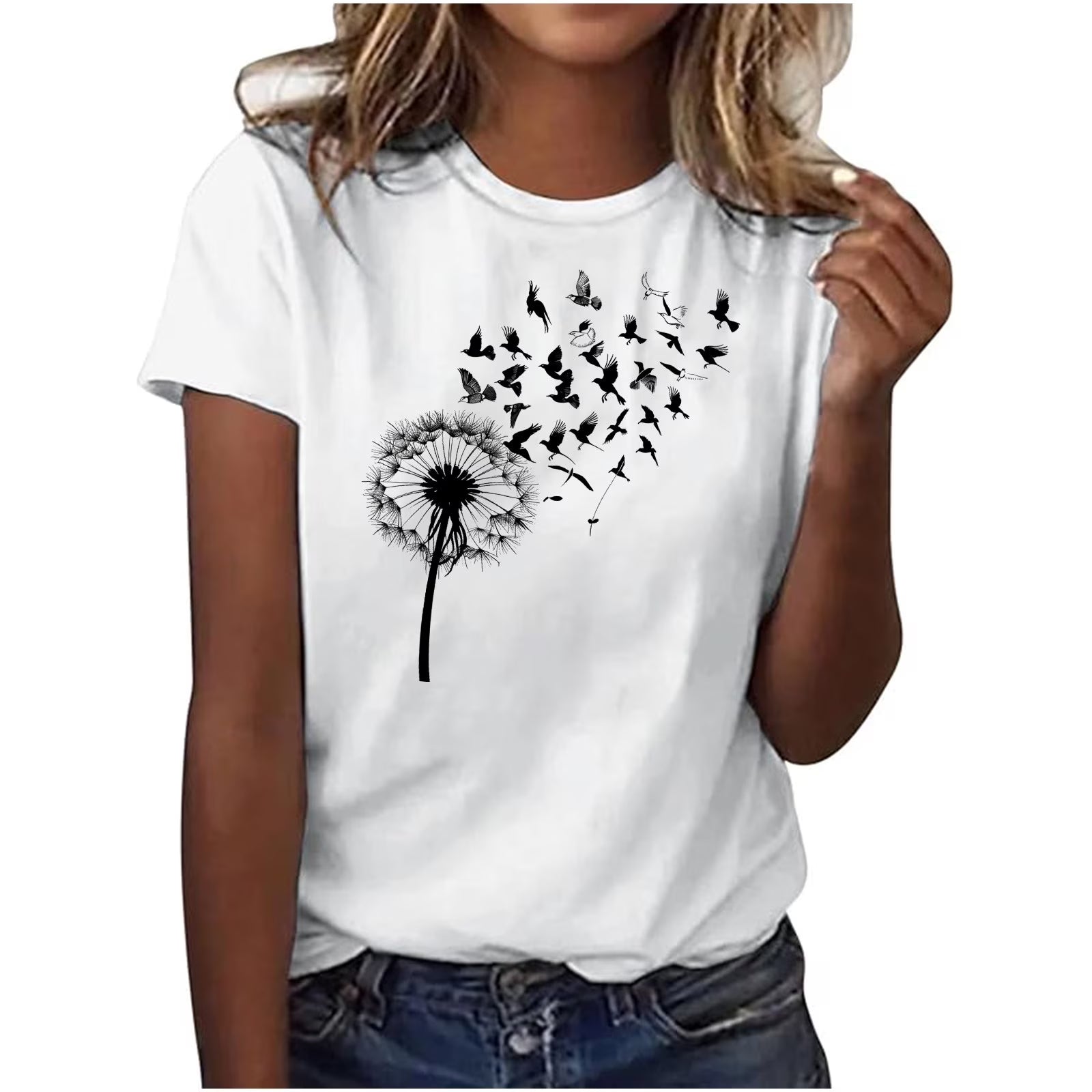 Womens Summer Tops Dressy Casual Sexy Shirts for Women plus Size Basic Fitted Cropped Tees