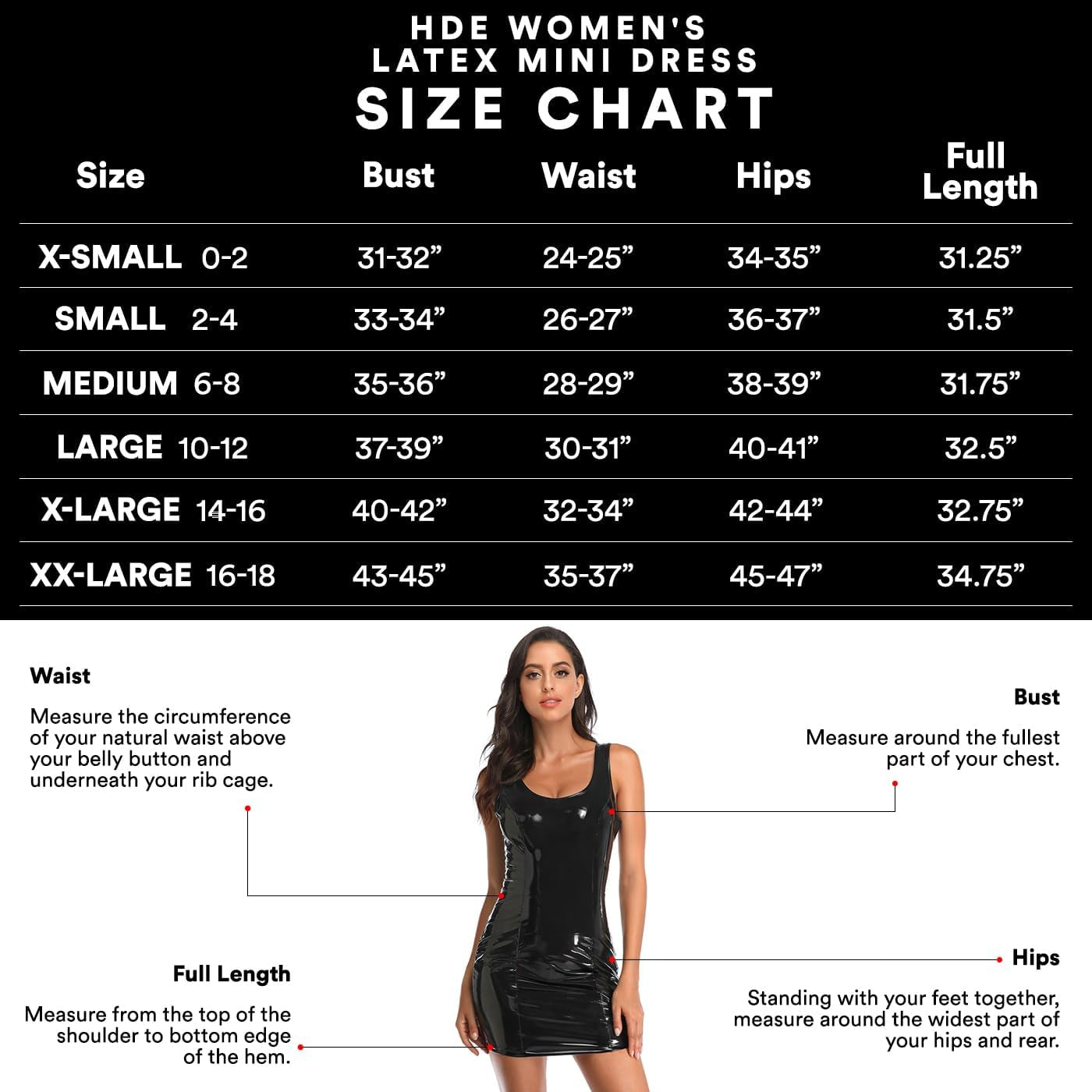 Womens Latex Mini Dress Faux Leather Bodycon Sexy Club Dresses for Women