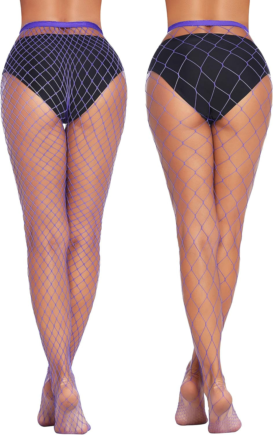 Fishnet Thigh Highs plus Size Fishnet Stockings Sexy Pantyhose for Women Tights