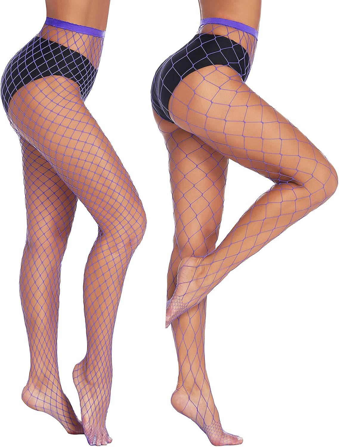 Fishnet Thigh Highs plus Size Fishnet Stockings Sexy Pantyhose for Women Tights